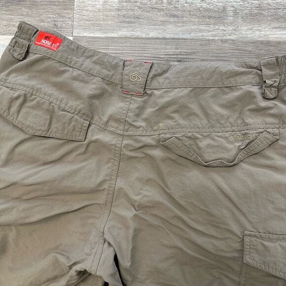 Craghoppers Nosilife Shorts Insect Shield Green Mens S Outdoor Hiking Cargo - Picture 3 of 14